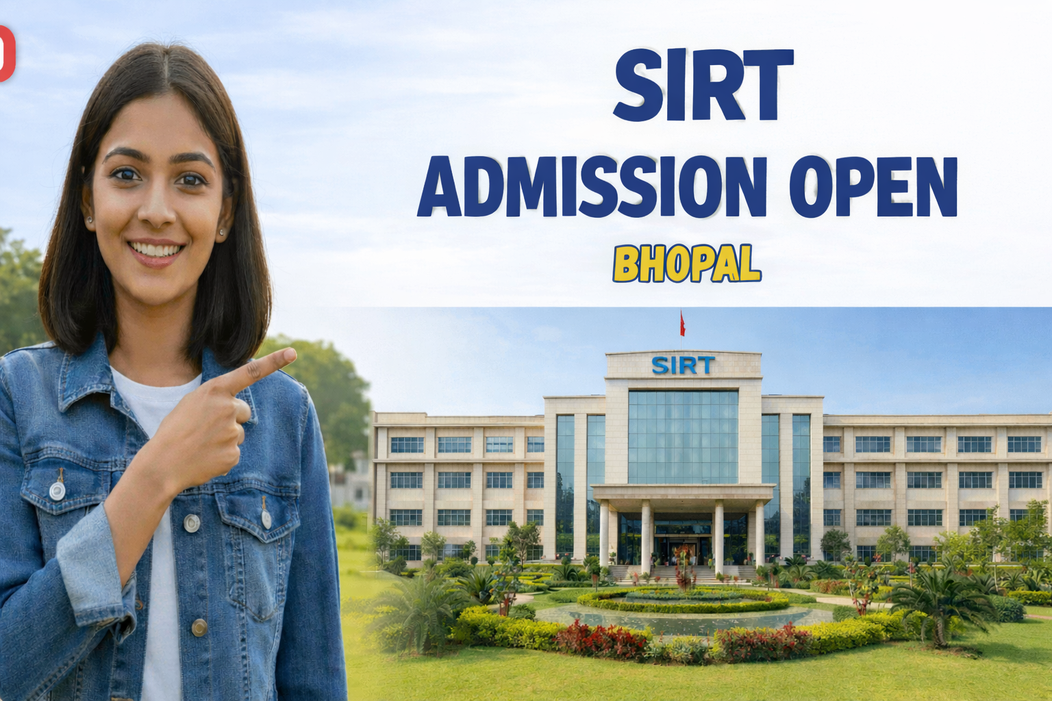 admission inn SIRT bhopal